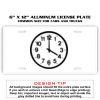 6 X 12 Full Size Aluminum License Plate for Cars and Trucks  Thumbnail