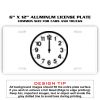 6 X 12 Full Size Aluminum License Plate for Cars and Trucks  Thumbnail