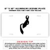 6 X 12 Full Size Aluminum License Plate for Cars and Trucks  Thumbnail