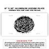 6 X 12 Full Size Aluminum License Plate for Cars and Trucks  Thumbnail