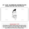 6 X 12 Full Size Aluminum License Plate for Cars and Trucks  Thumbnail