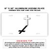 6 X 12 Full Size Aluminum License Plate for Cars and Trucks  Thumbnail