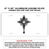 6 X 12 Full Size Aluminum License Plate for Cars and Trucks  Thumbnail
