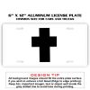 6 X 12 Full Size Aluminum License Plate for Cars and Trucks  Thumbnail