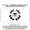 6 X 12 Full Size Aluminum License Plate for Cars and Trucks  Thumbnail