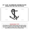 6 X 12 Full Size Aluminum License Plate for Cars and Trucks  Thumbnail