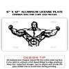 6 X 12 Full Size Aluminum License Plate for Cars and Trucks  Thumbnail
