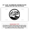 6 X 12 Full Size Aluminum License Plate for Cars and Trucks  Thumbnail