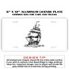 6 X 12 Full Size Aluminum License Plate for Cars and Trucks  Thumbnail