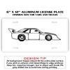 6 X 12 Full Size Aluminum License Plate for Cars and Trucks  Thumbnail