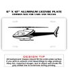 6 X 12 Full Size Aluminum License Plate for Cars and Trucks  Thumbnail