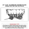 6 X 12 Full Size Aluminum License Plate for Cars and Trucks  Thumbnail