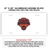 6 X 12 Full Size Aluminum License Plate for Cars and Trucks  Thumbnail