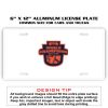 6 X 12 Full Size Aluminum License Plate for Cars and Trucks  Thumbnail