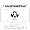 6 X 12 Full Size Aluminum License Plate for Cars and Trucks  Thumbnail
