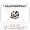 6 X 12 Full Size Aluminum License Plate for Cars and Trucks  Thumbnail