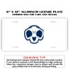 6 X 12 Full Size Aluminum License Plate for Cars and Trucks  Thumbnail
