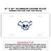 6 X 12 Full Size Aluminum License Plate for Cars and Trucks  Thumbnail