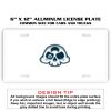 6 X 12 Full Size Aluminum License Plate for Cars and Trucks  Thumbnail