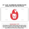6 X 12 Full Size Aluminum License Plate for Cars and Trucks  Thumbnail