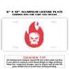 6 X 12 Full Size Aluminum License Plate for Cars and Trucks  Thumbnail