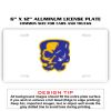 6 X 12 Full Size Aluminum License Plate for Cars and Trucks  Thumbnail