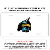 6 X 12 Full Size Aluminum License Plate for Cars and Trucks  Thumbnail