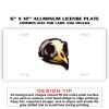6 X 12 Full Size Aluminum License Plate for Cars and Trucks  Thumbnail