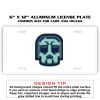 6 X 12 Full Size Aluminum License Plate for Cars and Trucks  Thumbnail