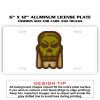 6 X 12 Full Size Aluminum License Plate for Cars and Trucks  Thumbnail