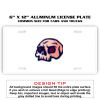 6 X 12 Full Size Aluminum License Plate for Cars and Trucks  Thumbnail