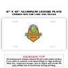 6 X 12 Full Size Aluminum License Plate for Cars and Trucks  Thumbnail