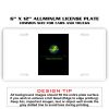 6 X 12 Full Size Aluminum License Plate for Cars and Trucks  Thumbnail