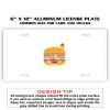 6 X 12 Full Size Aluminum License Plate for Cars and Trucks  Thumbnail