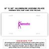 6 X 12 Full Size Aluminum License Plate for Cars and Trucks  Thumbnail