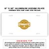 6 X 12 Full Size Aluminum License Plate for Cars and Trucks  Thumbnail