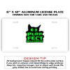 6 X 12 Full Size Aluminum License Plate for Cars and Trucks  Thumbnail
