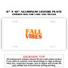 6 X 12 Full Size Aluminum License Plate for Cars and Trucks  Thumbnail