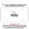 6 X 12 Full Size Aluminum License Plate for Cars and Trucks  Thumbnail