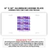 6 X 12 Full Size Aluminum License Plate for Cars and Trucks  Thumbnail