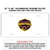 6 X 12 Full Size Aluminum License Plate for Cars and Trucks  Thumbnail