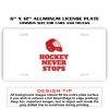 6 X 12 Full Size Aluminum License Plate for Cars and Trucks  Thumbnail
