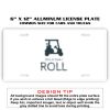 6 X 12 Full Size Aluminum License Plate for Cars and Trucks  Thumbnail