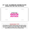 6 X 12 Full Size Aluminum License Plate for Cars and Trucks  Thumbnail