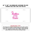 6 X 12 Full Size Aluminum License Plate for Cars and Trucks  Thumbnail