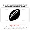 6 X 12 Full Size Aluminum License Plate for Cars and Trucks  Thumbnail