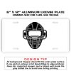 6 X 12 Full Size Aluminum License Plate for Cars and Trucks  Thumbnail