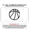 6 X 12 Full Size Aluminum License Plate for Cars and Trucks  Thumbnail