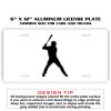 6 X 12 Full Size Aluminum License Plate for Cars and Trucks  Thumbnail
