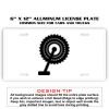 6 X 12 Full Size Aluminum License Plate for Cars and Trucks  Thumbnail